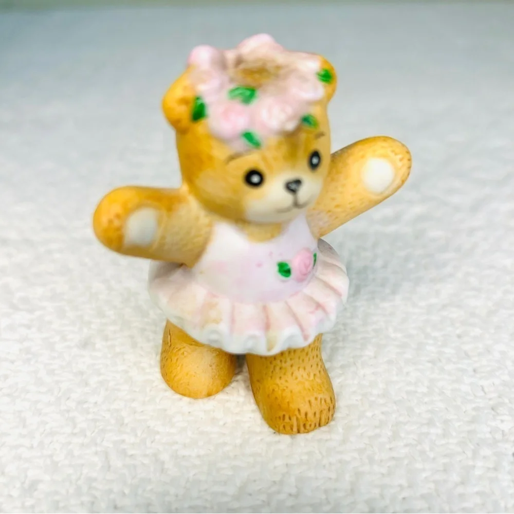 Enesco Lucy and Me Ballerina Bears: Vintage 1990s Collectible Figurines